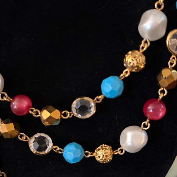 Joan Rivers Jewelry - Joan Rivers Rare,Vintage, signed, Necklace 50” long - crystals.